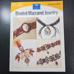 Beaded Macrame jewelry pattern
